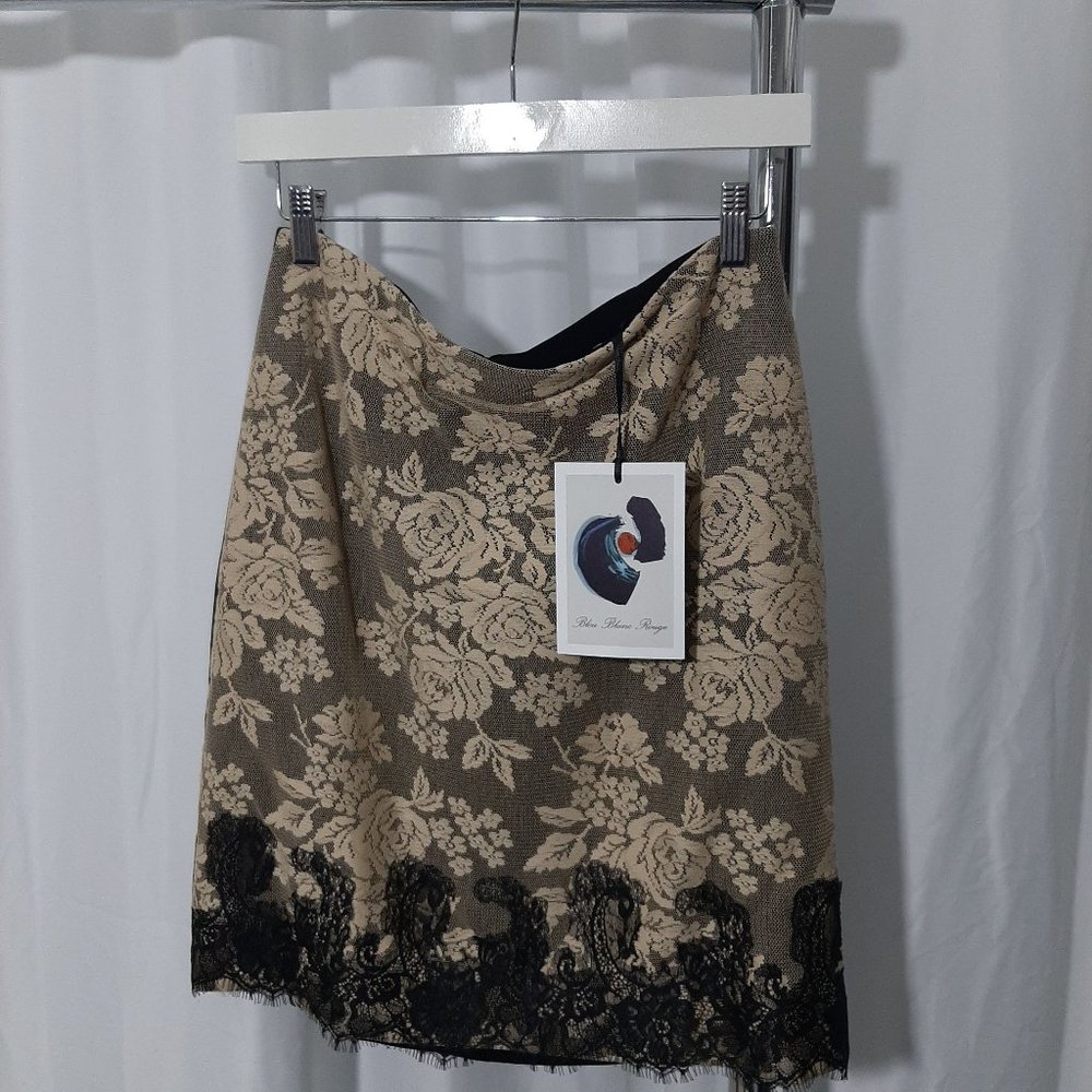 NWT Bleu Blanc Rose Skirt